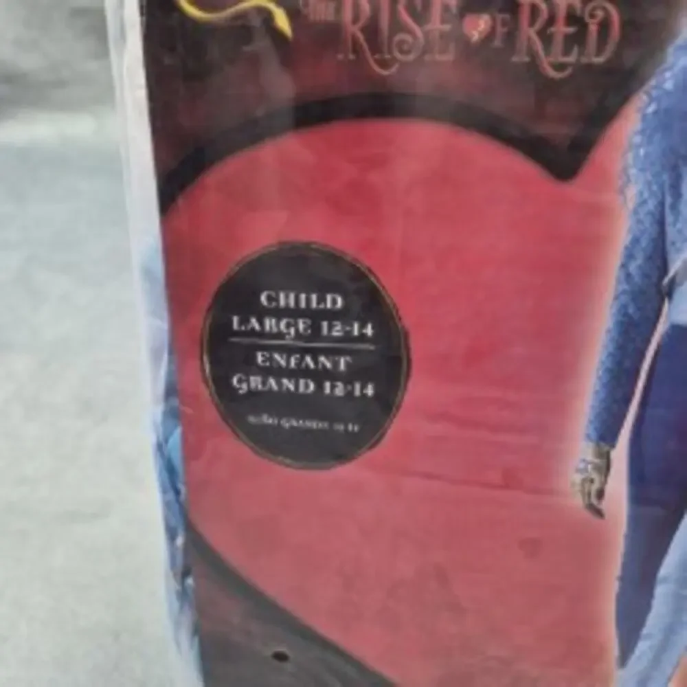 Disney Descendants Rise Of Red Chloe Child Costume Halloween Cosplay Dress Up L - Picture 3 of 7